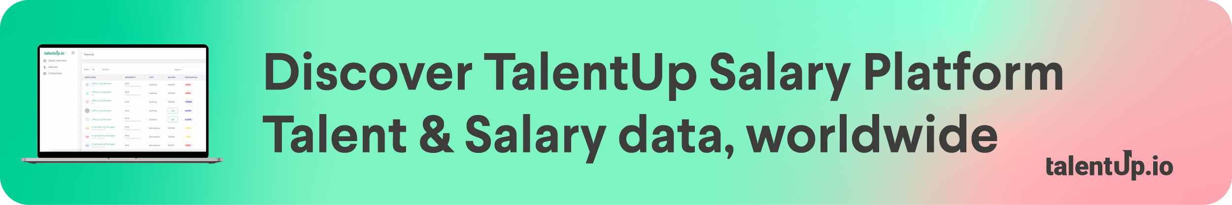 TalentUp Salary Platform
